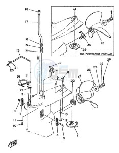 150A drawing PROPELLER-HOUSING-AND-TRANSMISSION-2