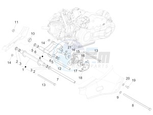 150 4T 3V ie Primavera (APAC, LATAM) (AU, S.A., TH, TN, VT) drawing Swinging arm