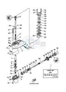 E40GMHL drawing LOWER-CASING-x-DRIVE-3