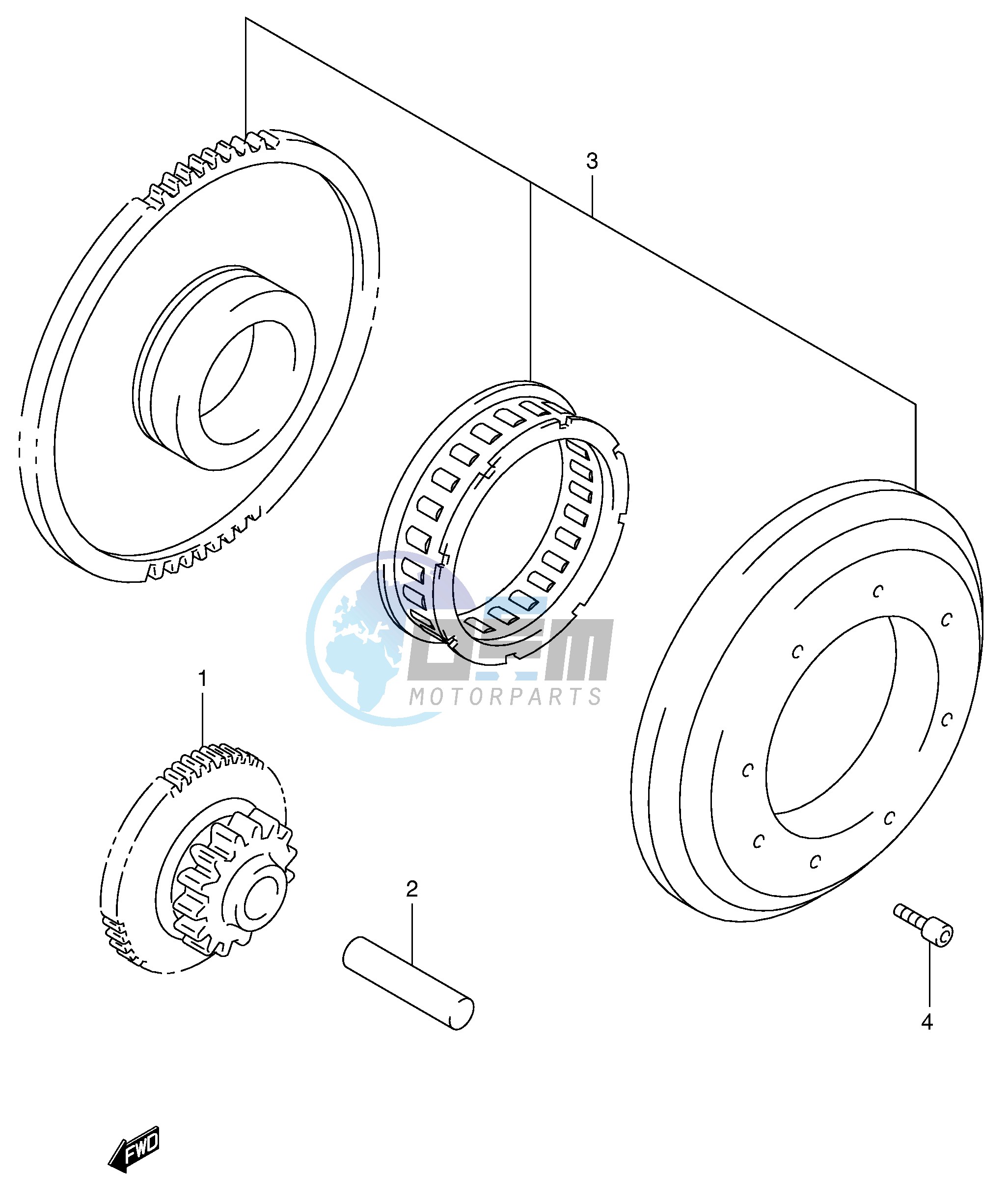 STARTER CLUTCH