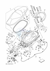 CZD300-A XMAX 300 (BGS2) drawing ELECTRICAL 1