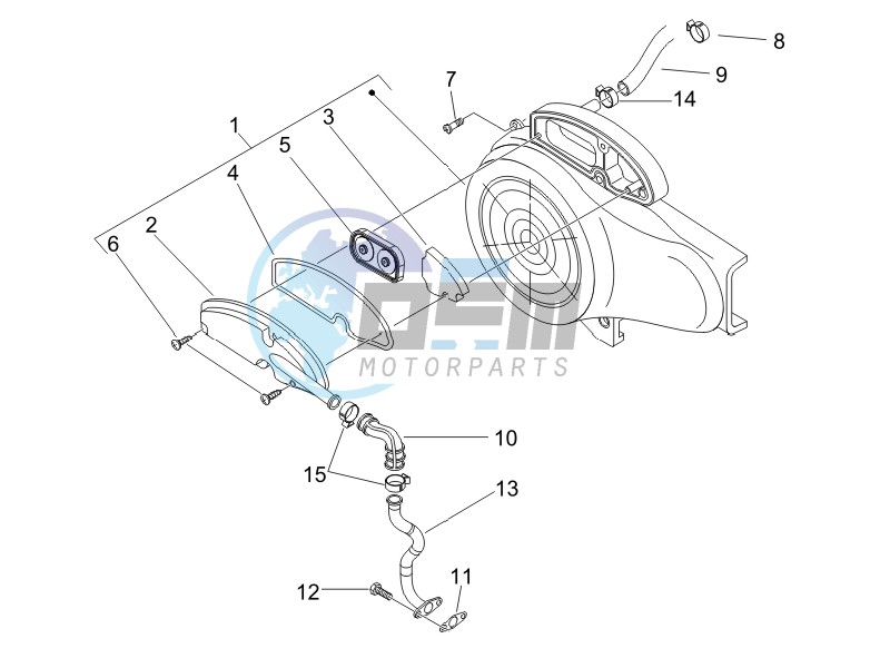 Secondary air box