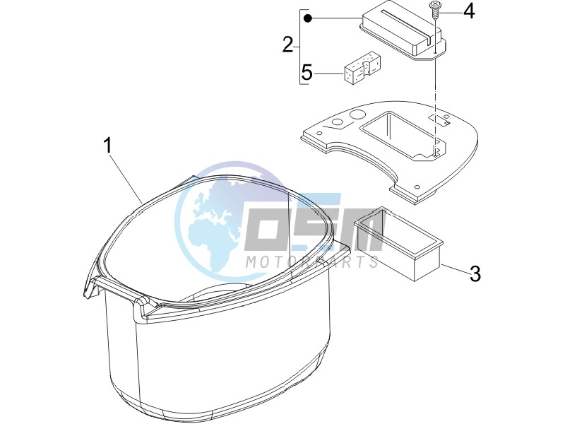 Helmet housing - Undersaddle