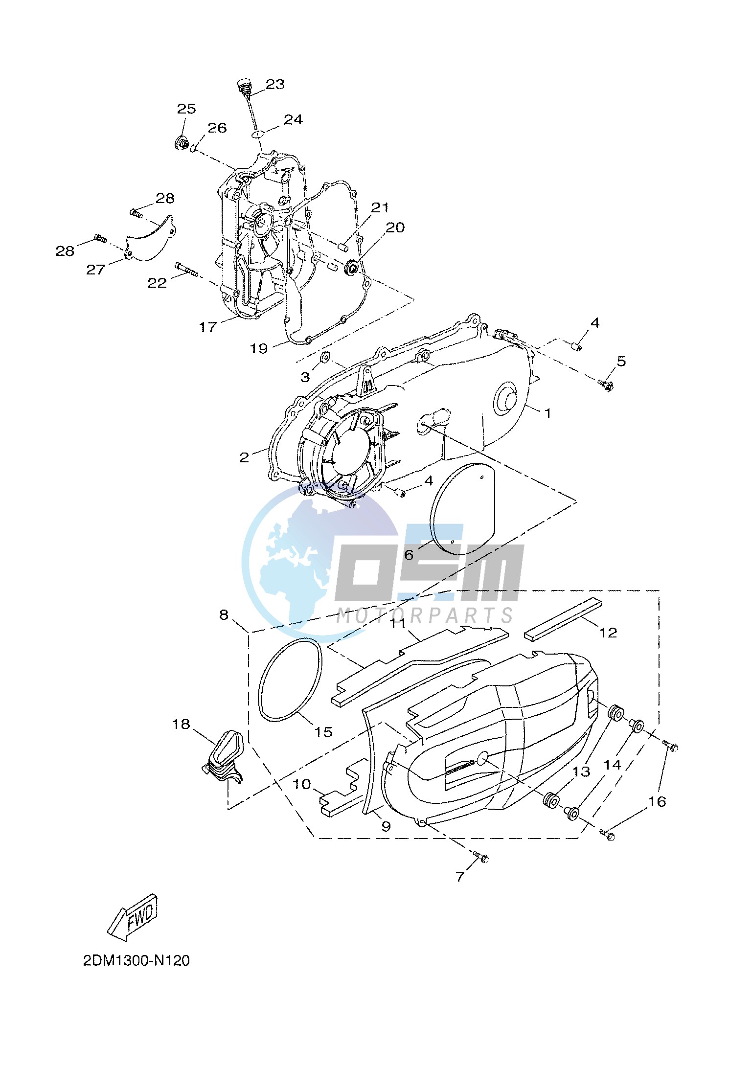 CRANKCASE COVER 1