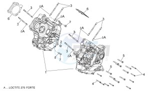 Shiver 750 drawing Crankcase I