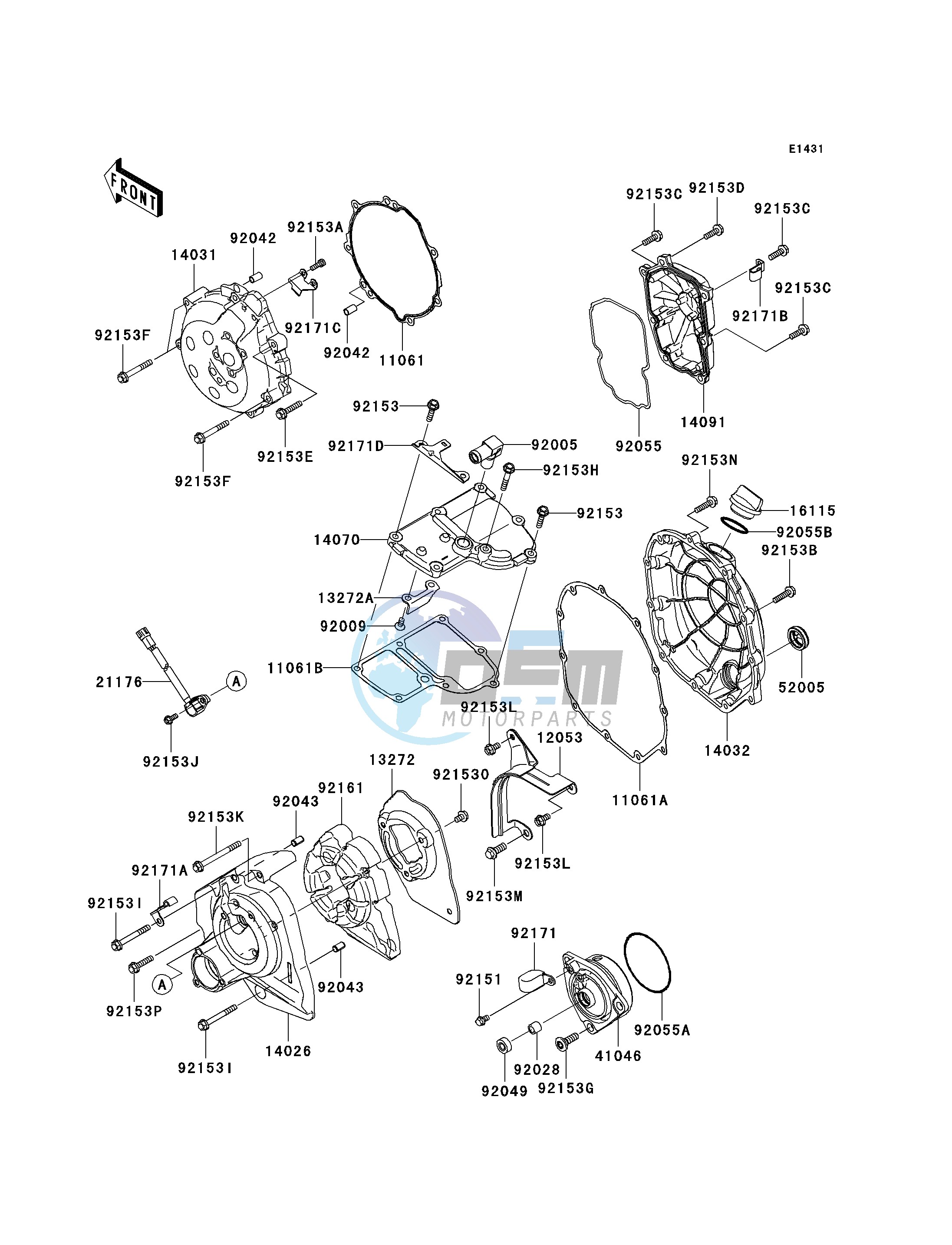 ENGINE COVER-- S- -