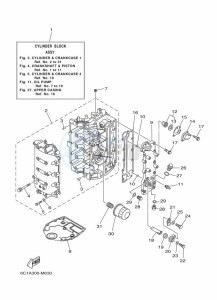 F60FETL drawing CYLINDER--CRANKCASE-1