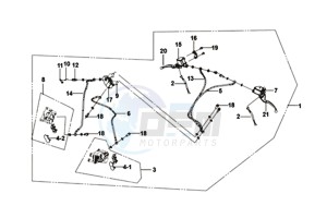 SYMPHONY ST 125 (L8) EU drawing CBS BRAKE SYSTEM