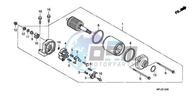 STARTING MOTOR