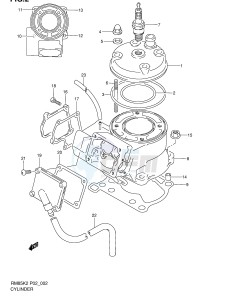 RM85 (P2) drawing CYLINDER