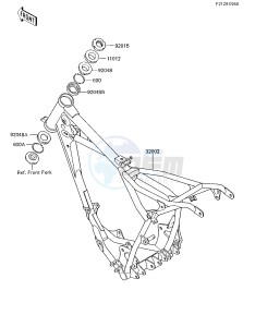 KX 80 E [KX80] (E2-E3) [KX80] drawing FRAME