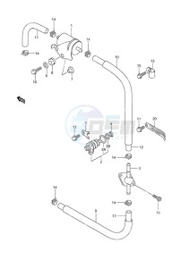 DF 50 drawing Fuel Injector