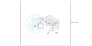 NV750C2 drawing REAR CARRIER