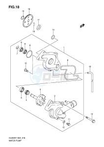 DL650 (E2) V-Strom drawing WATER PUMP