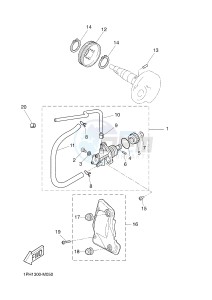 NS50 NITRO (1PH6) drawing OIL PUMP