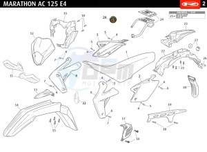 MARATHON-125-AC-SM-E4-FREE-JUMP-AUSTRIA-FREE-JUMP-GREEN drawing COWLING