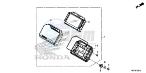 CBR1000RAH 2ED - (2ED) drawing METER