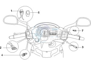 Runner 200 VXR 4t drawing Selectors - Switches - Buttons