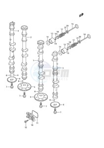 DF 225 drawing Camshaft