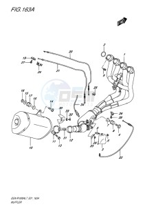 GSX-R1000 EU drawing MUFFLER