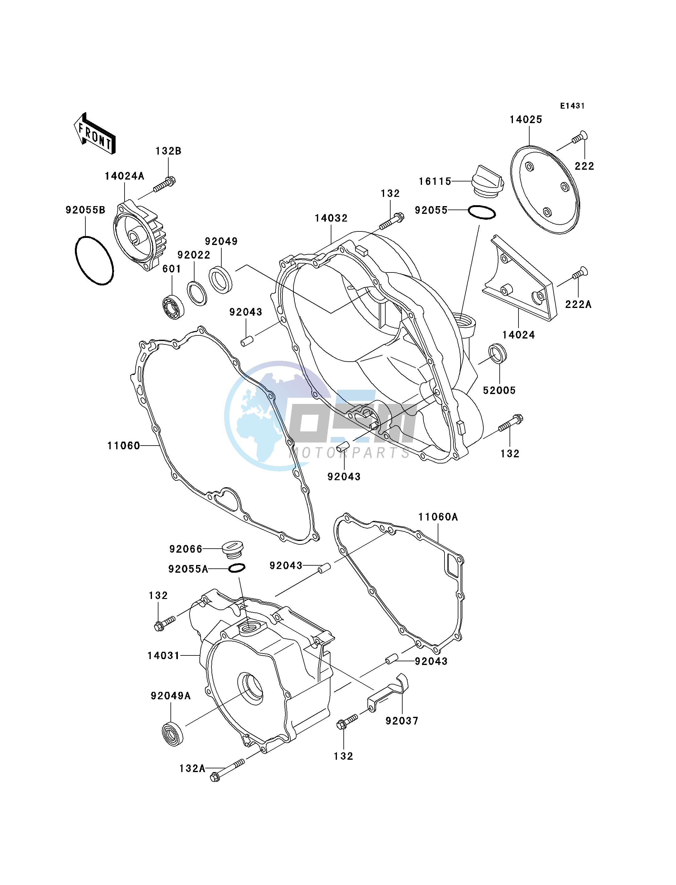 ENGINE COVER-- S- -