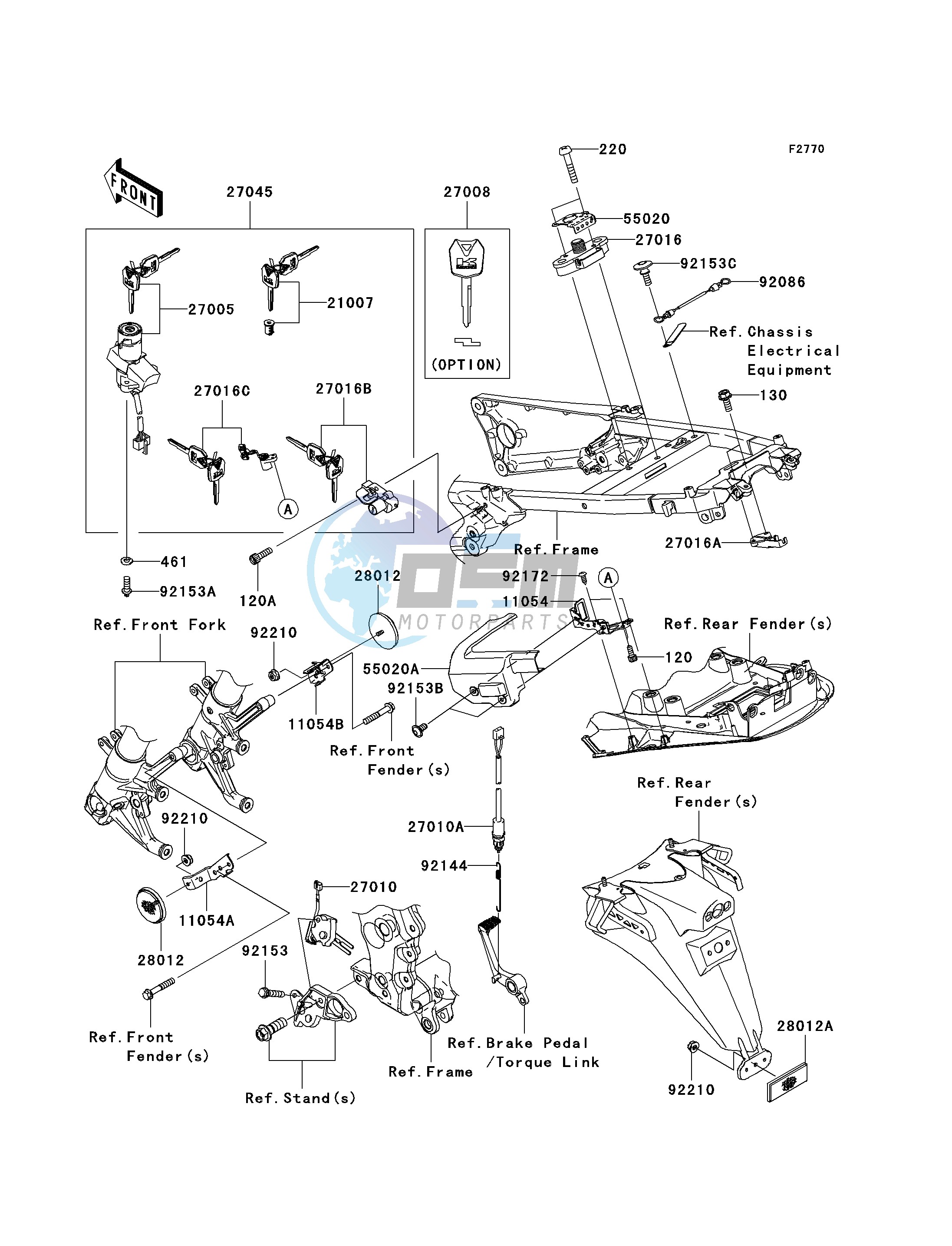 IGNITION SWITCH_LOCKS_REFLECTORS