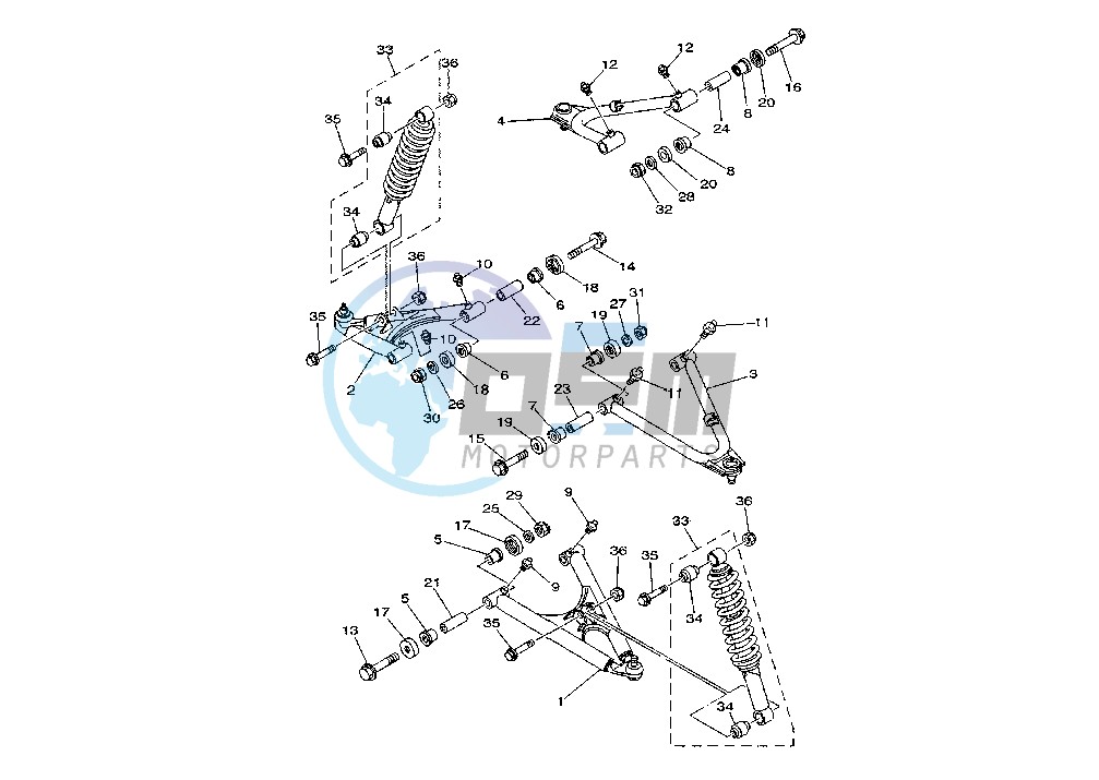 FRONT SUSPENSION WHEEL