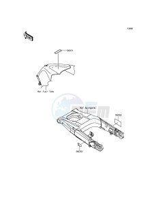 ZZR1400 ABS ZX1400FFFA FR GB XX (EU ME A(FRICA) drawing Labels