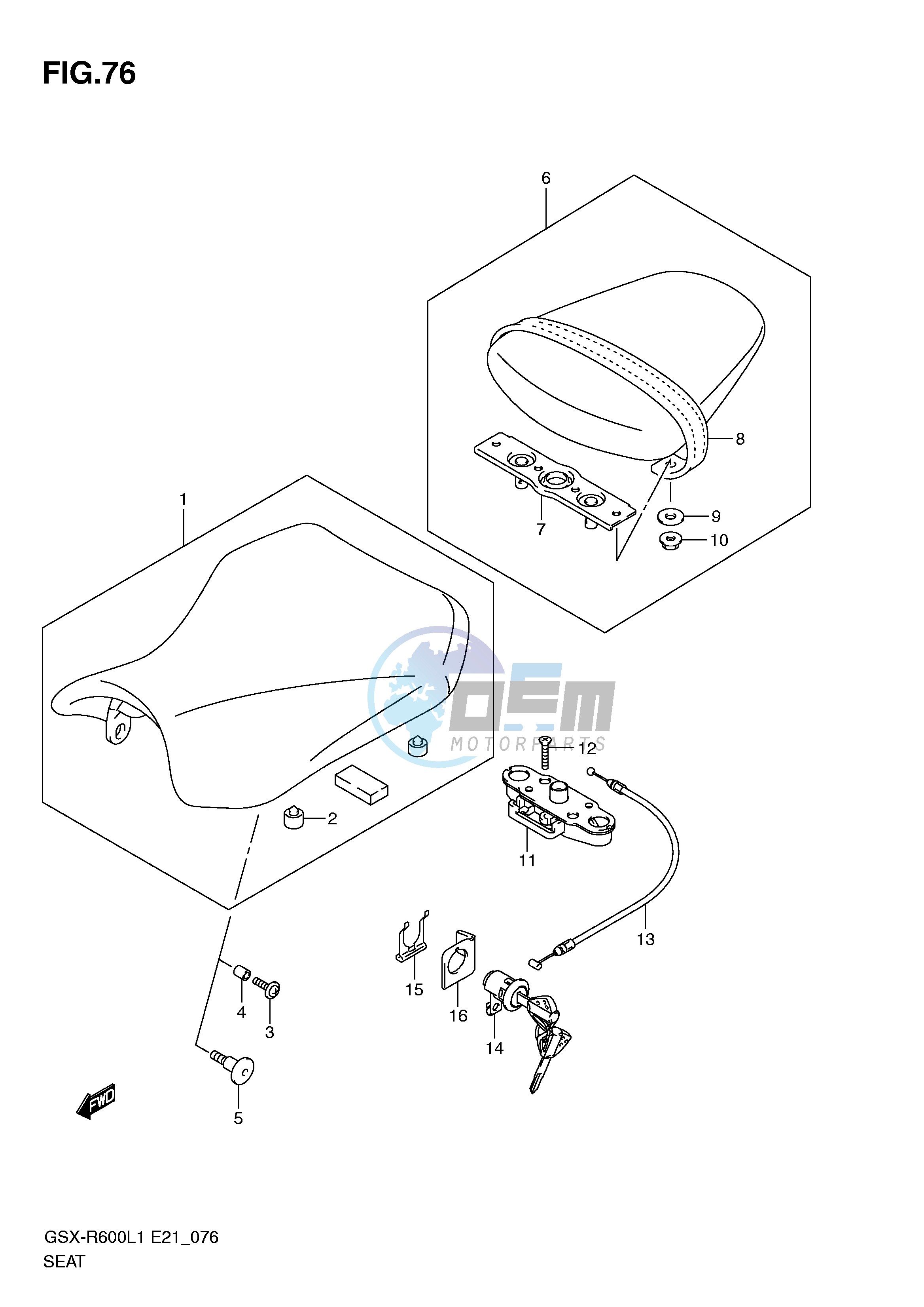 SEAT (GSX-R600L1 E24)