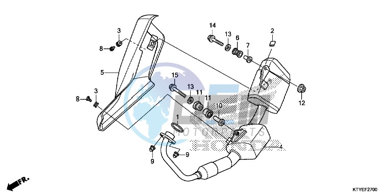 EXHAUST MUFFLER