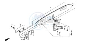 C70Z 50 drawing EXHAUST MUFFLER (1)