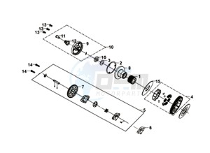 WOLF SB125Ni (L8) EU drawing OIL PUMP / OIL FILTER