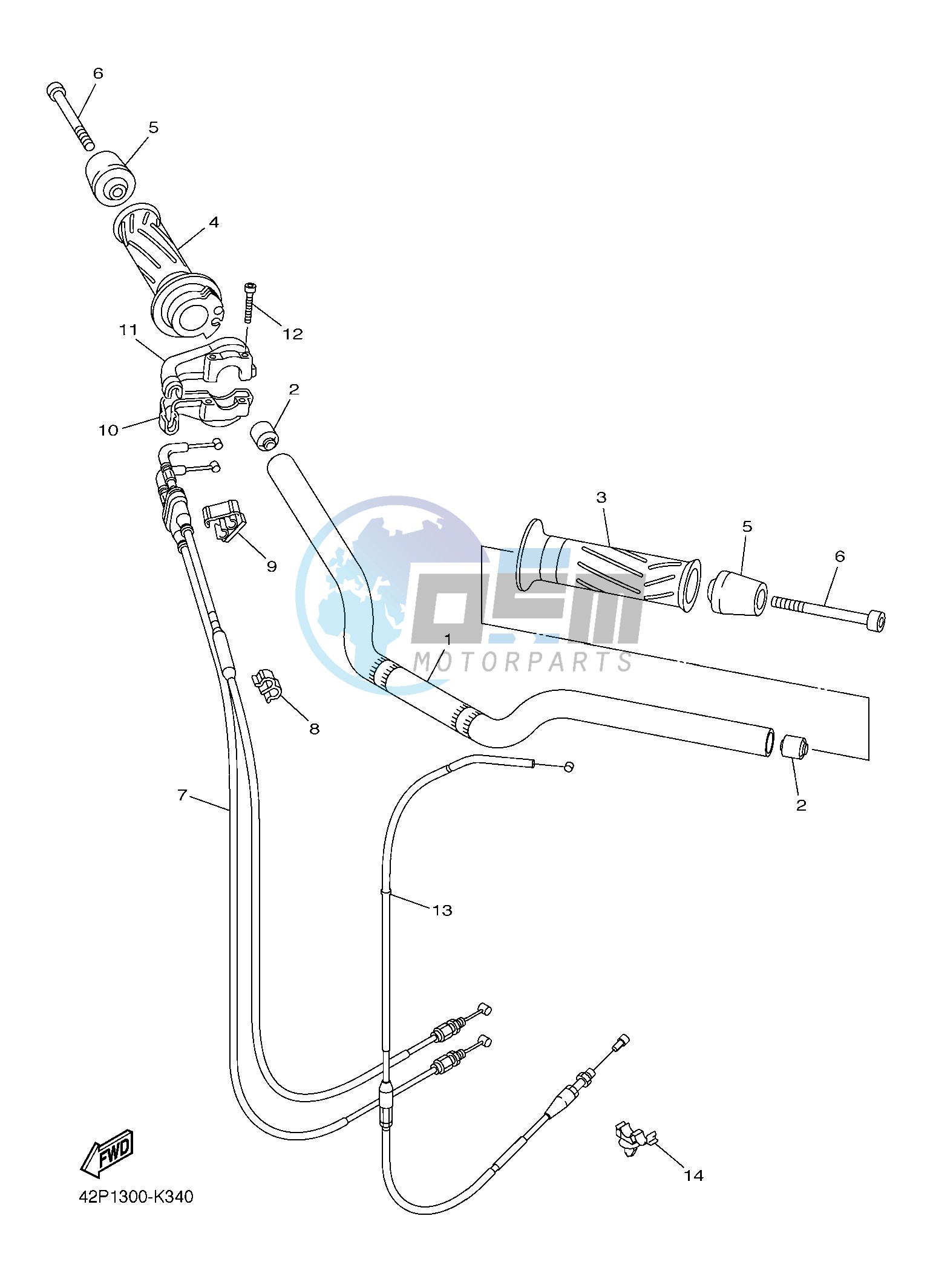 STEERING HANDLE & CABLE