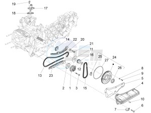 Primavera 150 4T 3V iGET (APAC) (AU, CN, EX, RI, TN) drawing Oil pump