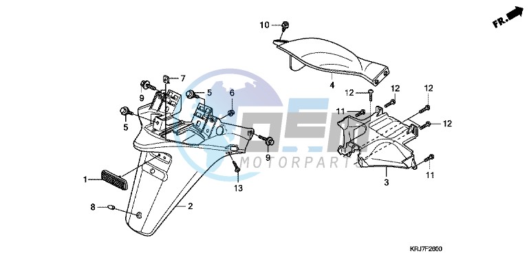 REAR FENDER