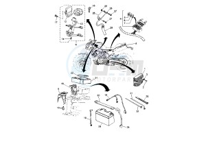 MT-03 660 drawing BATTERY