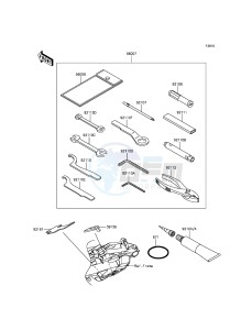 NINJA_250SL BX250AFS XX (EU ME A(FRICA) drawing Owner's Tools