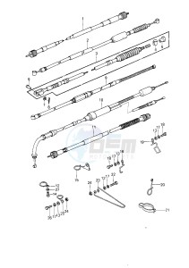 KE 250 B (B1-B3) drawing CABLES