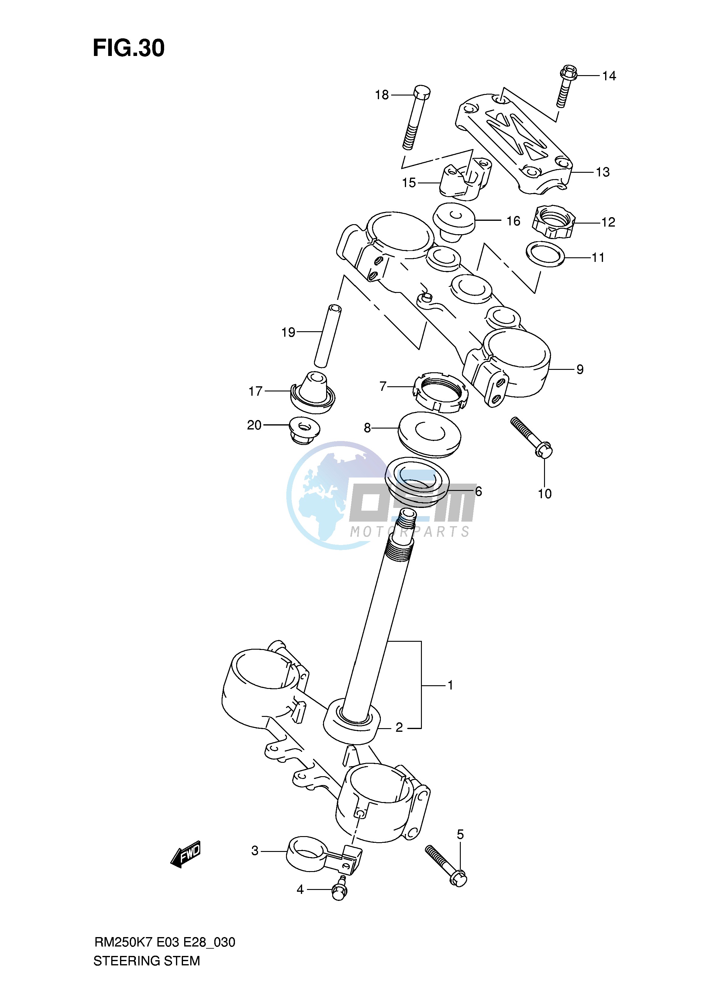 STEERING STEM