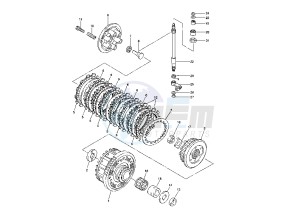 YZF R 6 600 drawing CLUTCH