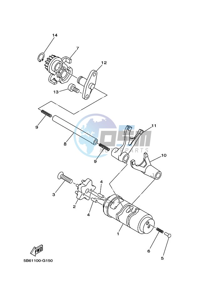 SHIFT CAM & FORK