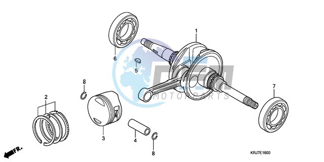 CRANKSHAFT/PISTON