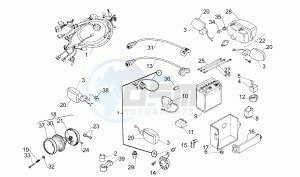 Europa 50 drawing Electrical system