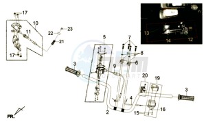 QUAD LANDER 300SL drawing HANDLEBAR