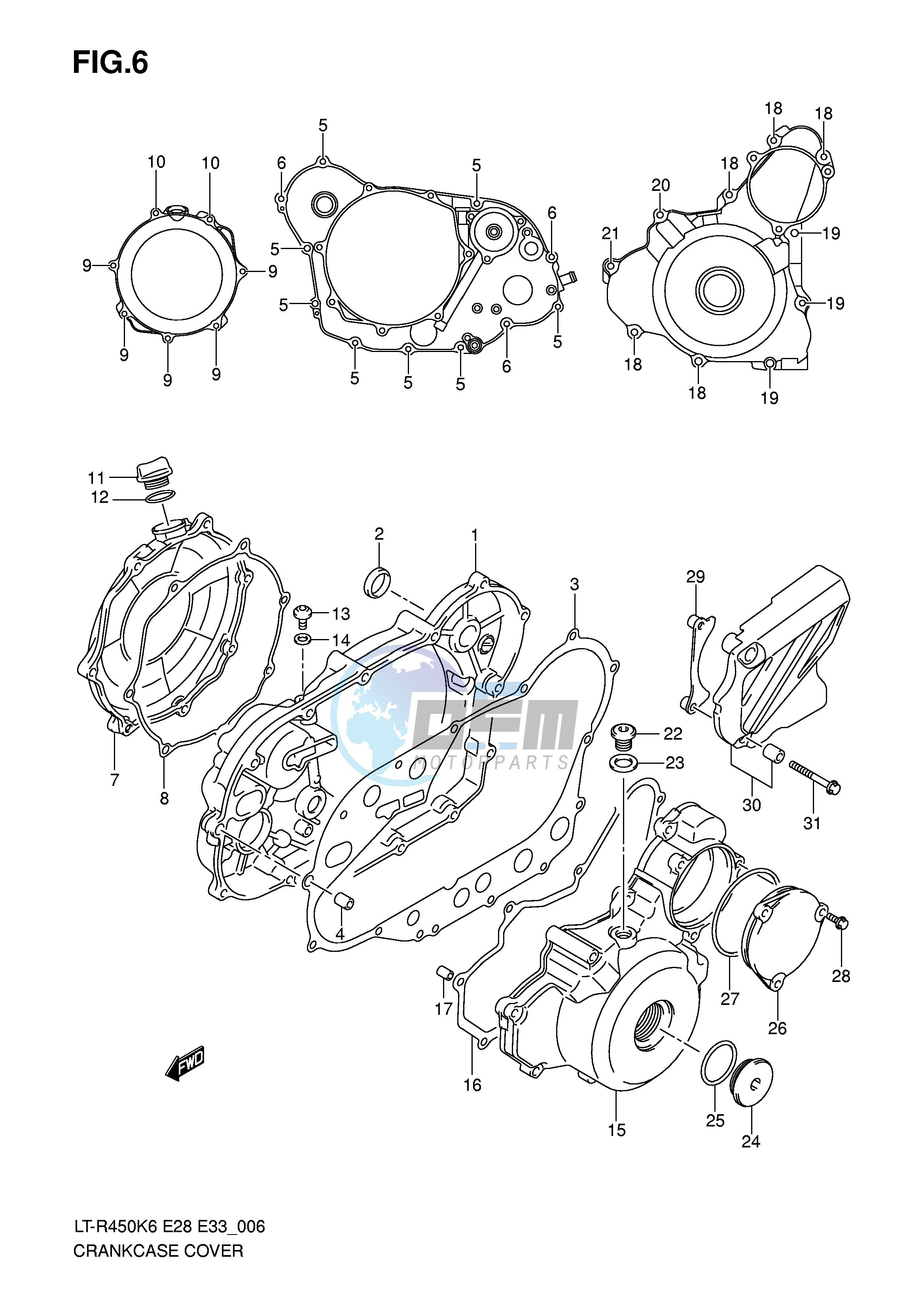 CRANKCASE COVER