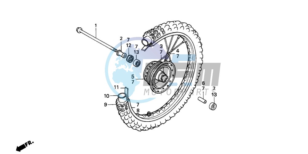 FRONT WHEEL