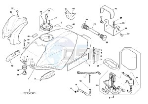 RAPTOR 1000 drawing FUEL TANK