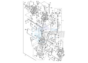 FZS FAZER (FZS600S) 600 drawing CARBURETOR