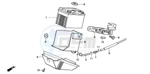 PK50M drawing BATTERY