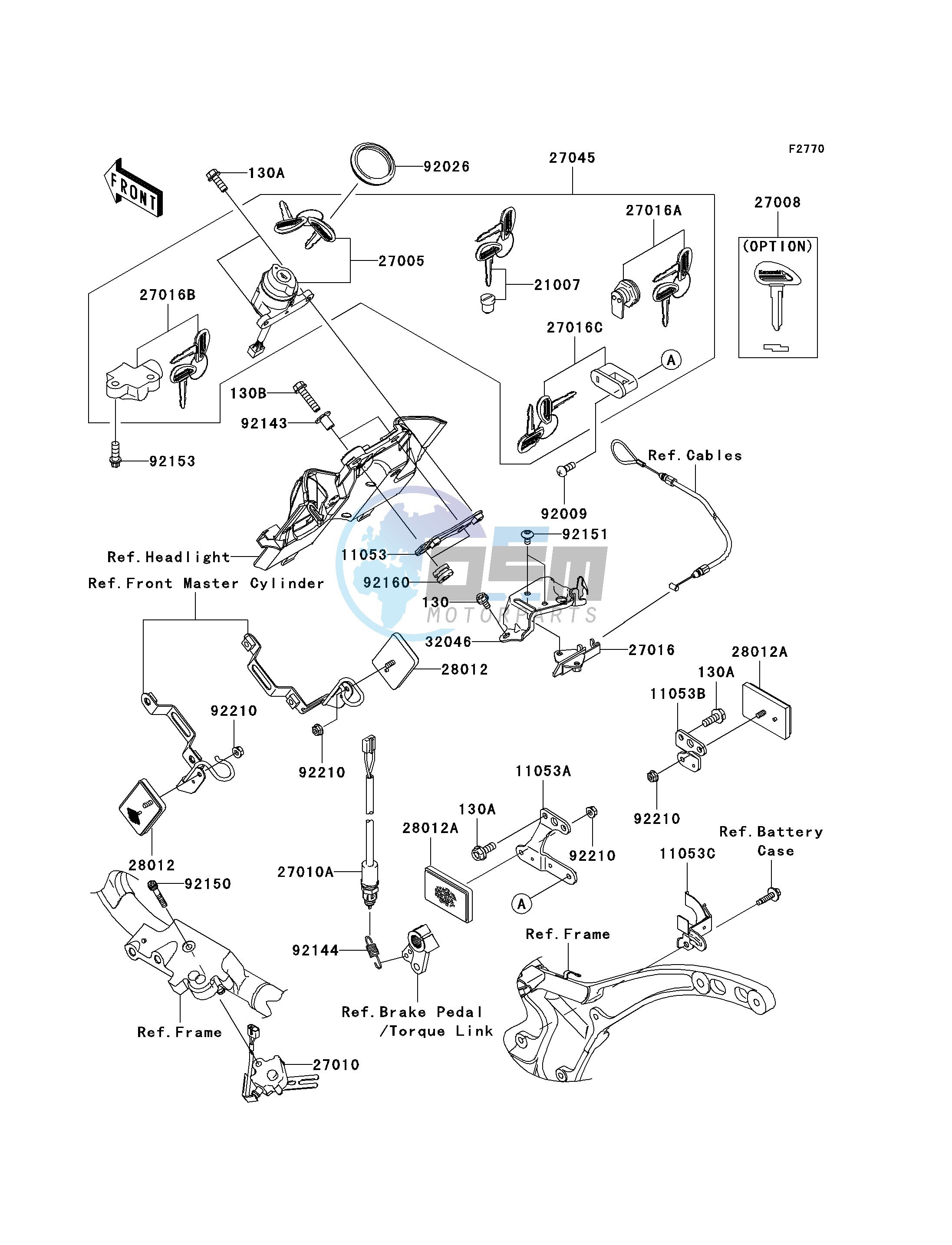 IGNITION SWITCH_LOCKS_REFLECTORS